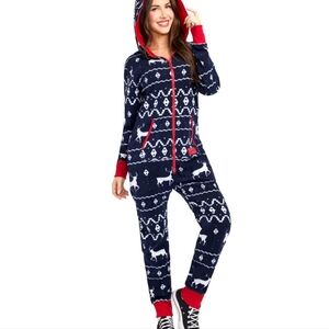 Tipsyelves Blue Reindeer Jumpsuit